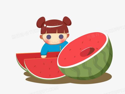 动画吃瓜图片,趣味横生的视觉盛宴